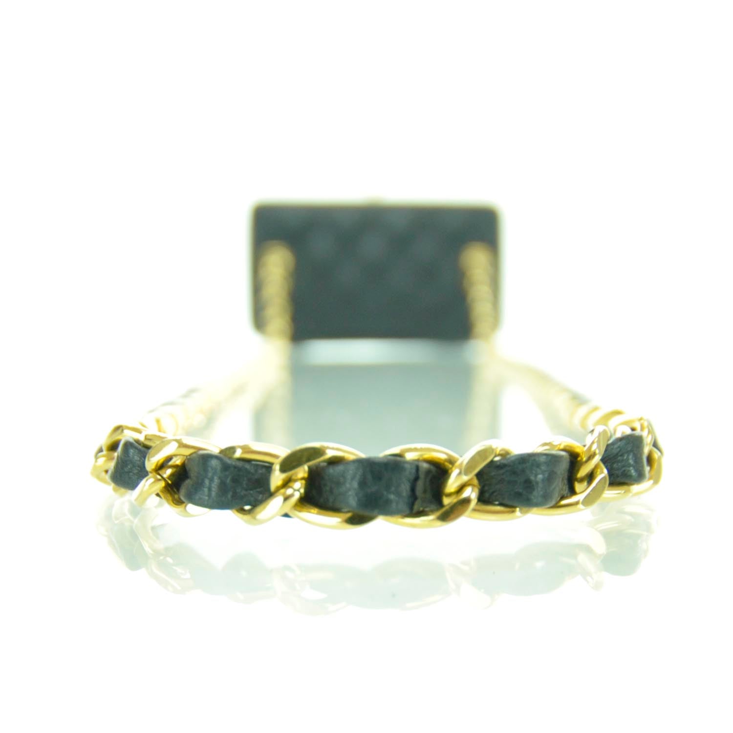 Chanel Caviar Quilted Mini Vanity Bag Navy 4 of 13
