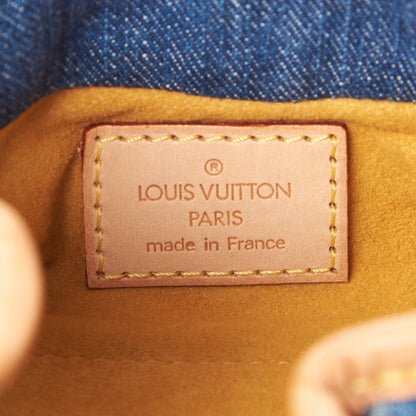 Louis Vuitton Monogram Denim Pleaty Blue 8 of 8