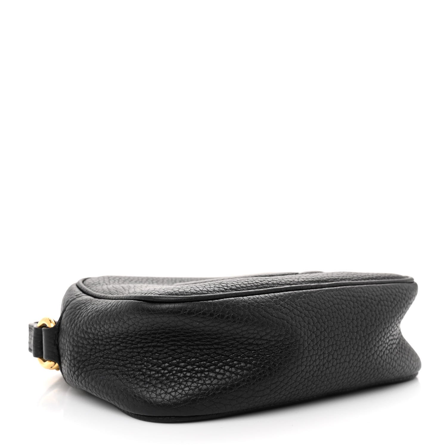 Gucci Pebbled Calfskin Mini Soho Disco Bag Black 4 of 10