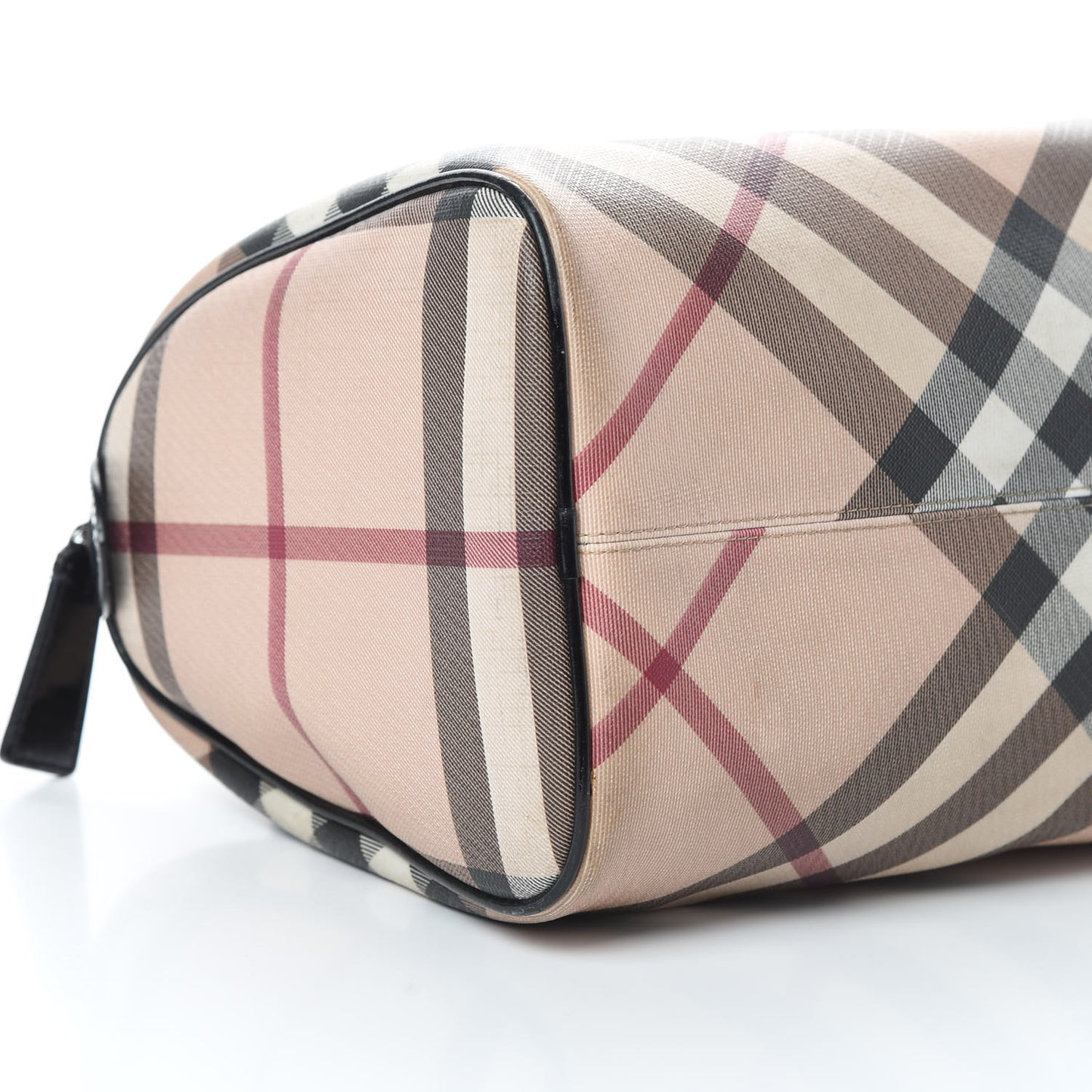 Nova Check Small Chester Bowling Bag Black