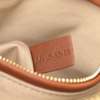 Chloe Suede Calfskin Braided Medium Marcie Satchel Caramel 7 of 14