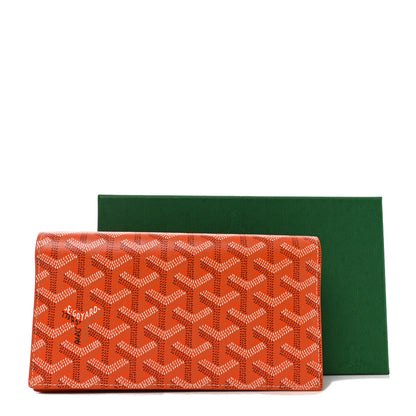Goyard Goyardine Richelieu Wallet Orange 7 of 7