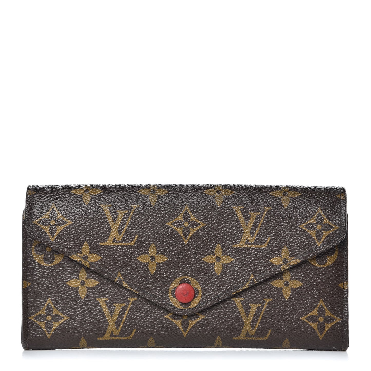 Monogram Josephine Wallet Red
