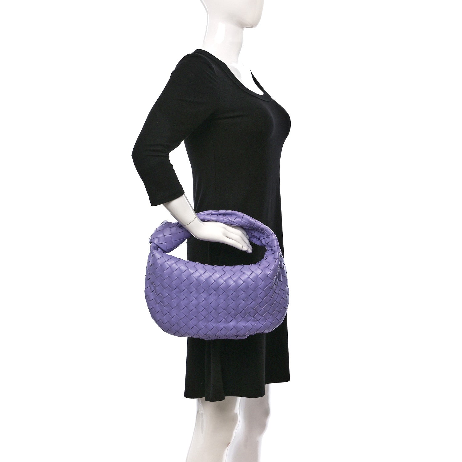Bottega Veneta Nappa Intrecciato Teen Jodie Hobo Wisteria 2 of 9
