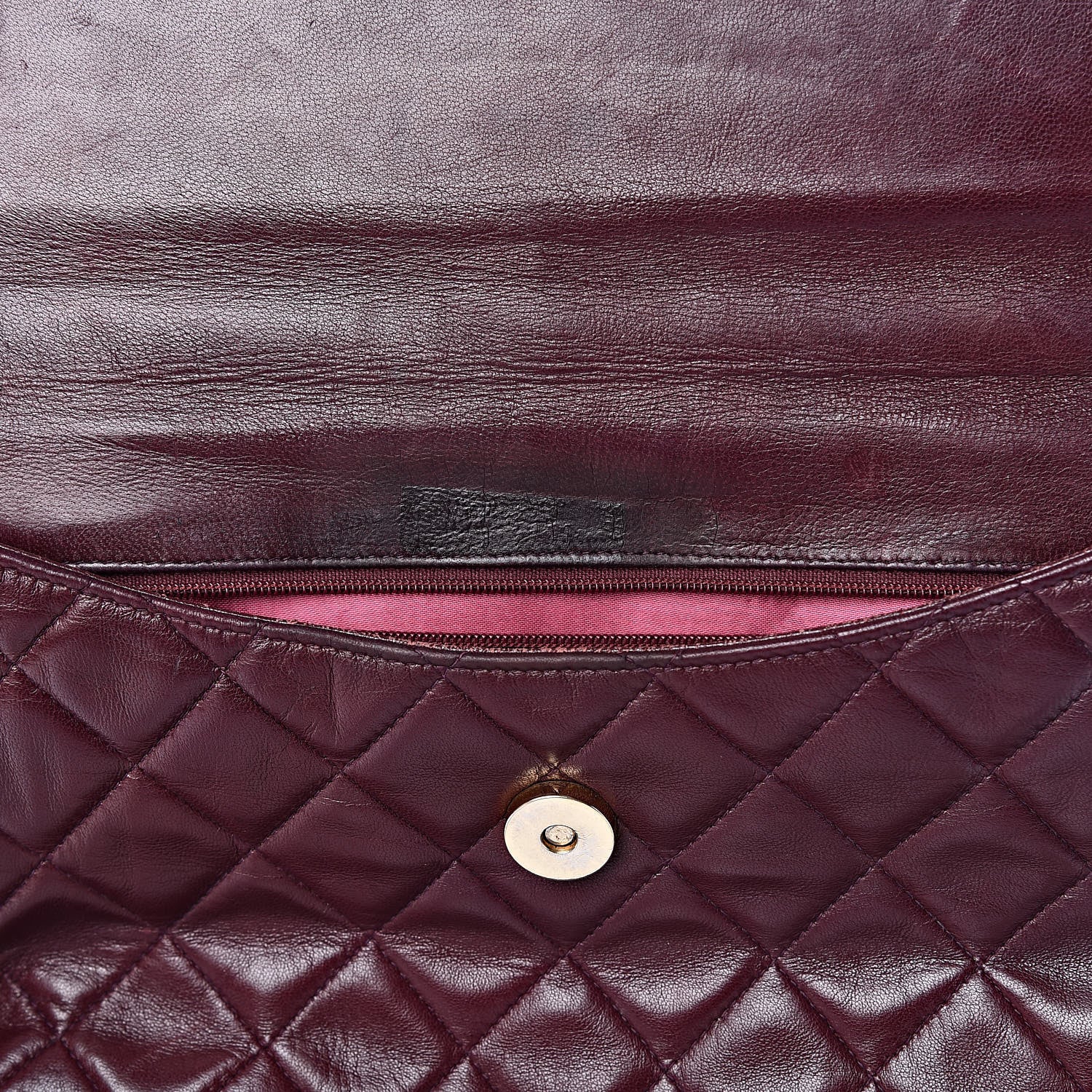 Chanel Lambskin Quilted CC Tassel Flap Red 9 of 17