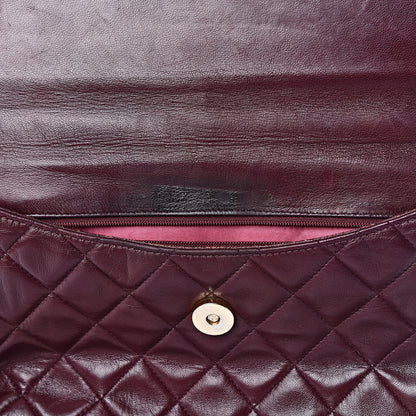Chanel Lambskin Quilted CC Tassel Flap Red 9 of 17