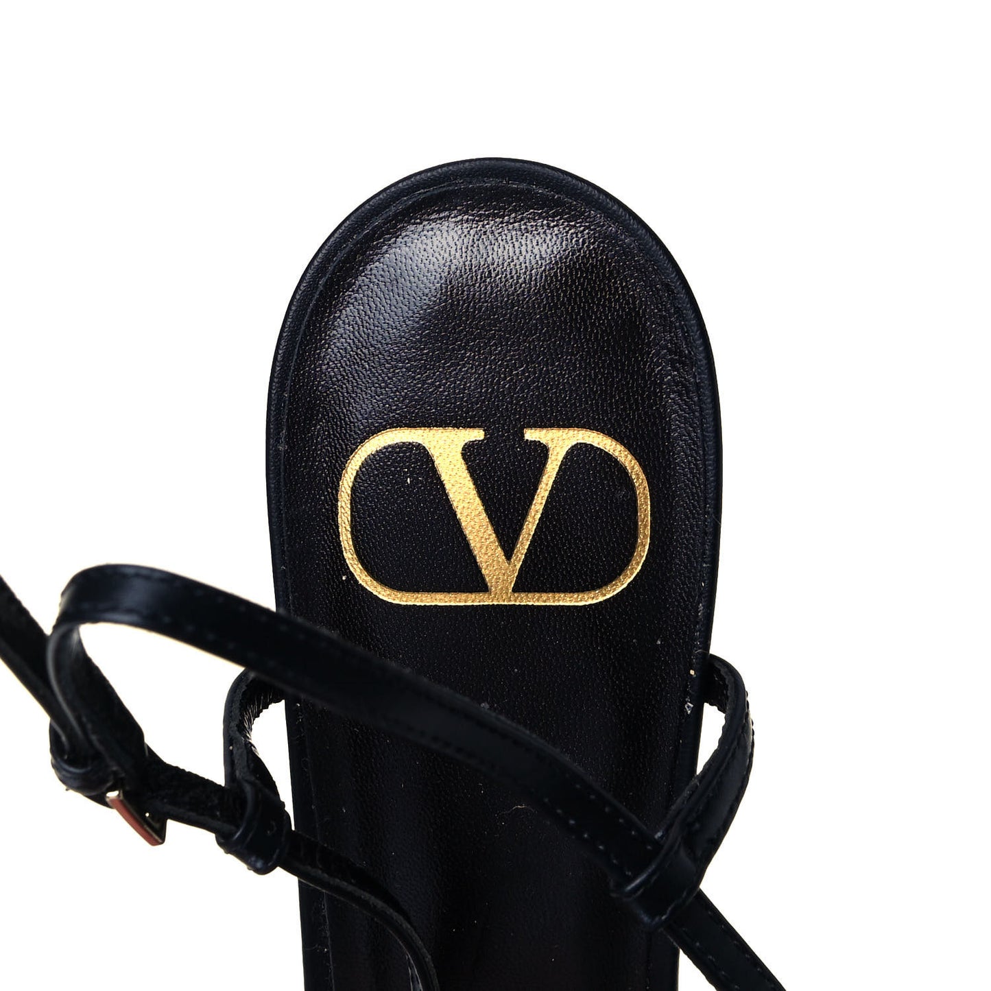 Calfskin Tonal Vlogo Slingback 40mm Pumps 37.5 Black