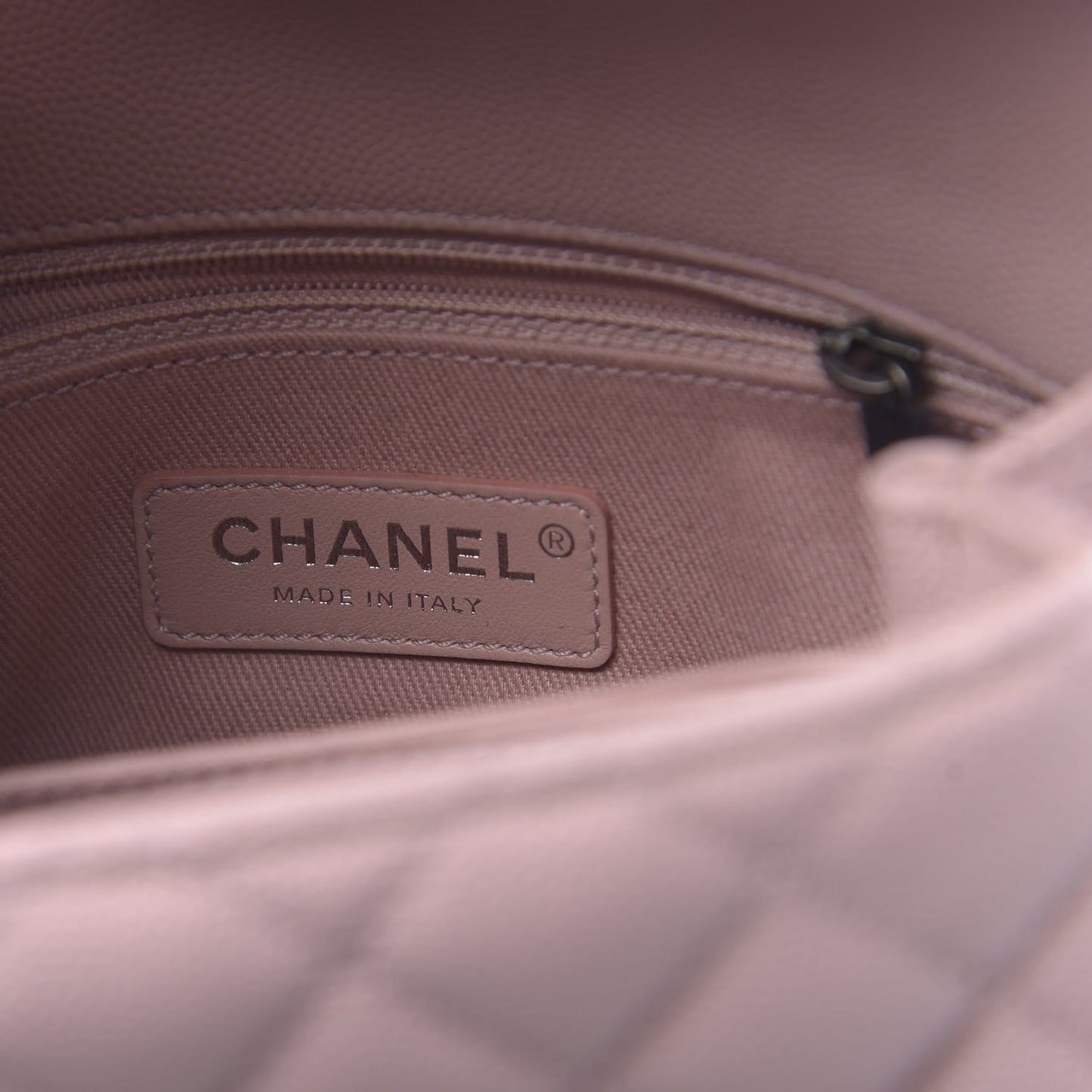 Caviar Quilted Mini Coco Handle Flap Pink