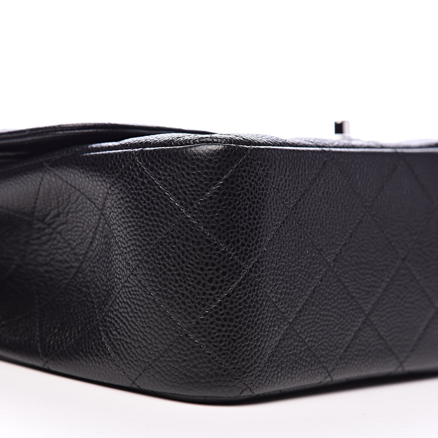 Chanel Caviar Quilted Jumbo Double Flap Black 8 of 11