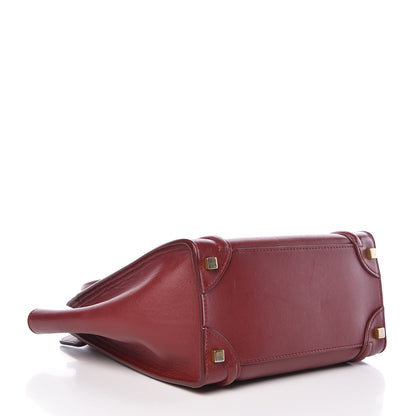 Celine Smooth Calfskin Micro Luggage Rust 4 of 18