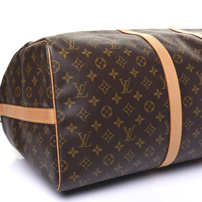 Louis Vuitton Monogram Keepall Bandouliere 55 5 of 20