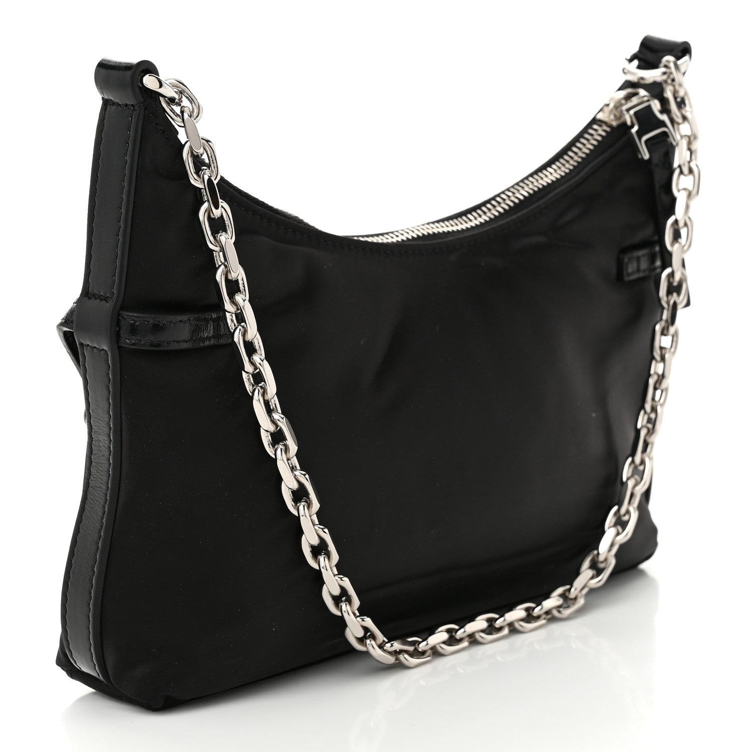 Givenchy Satin Mini Voyou Boyfriend Party Bag Black 3 of 10