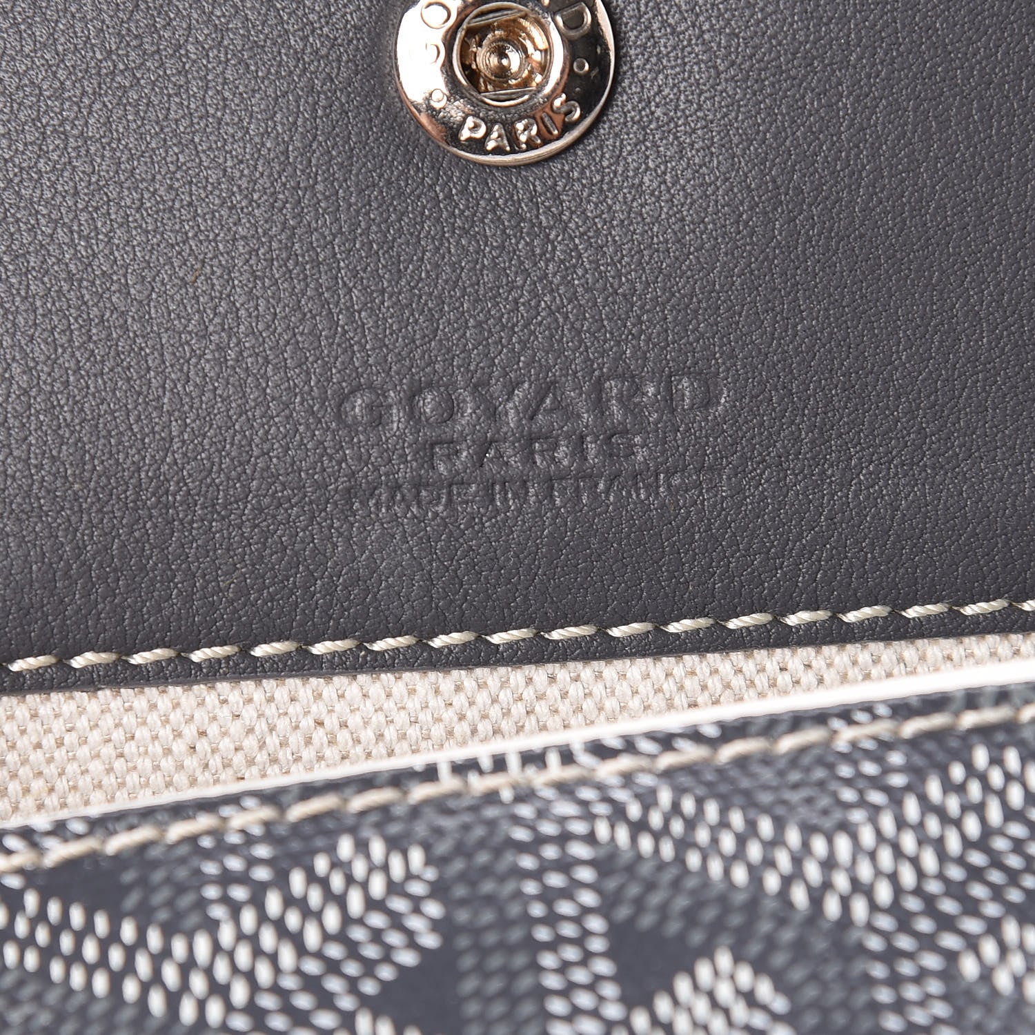Goyard Goyardine Saint Louis GM Grey 9 of 12