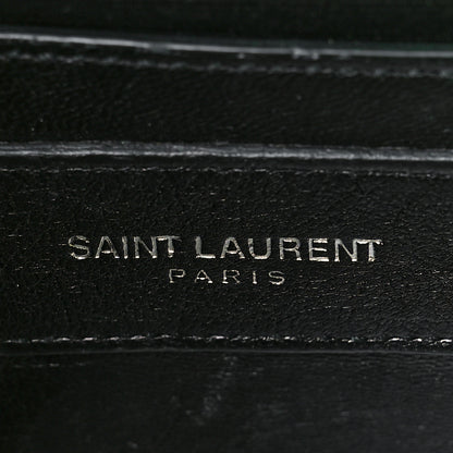 Saint Laurent Smooth Calfskin Small Monogram Kate Satchel Neon Yellow 6 of 16