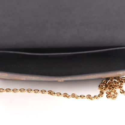 Louis Vuitton Monogram Blossom Pochette Felicie Chain Wallet Black 5 of 9