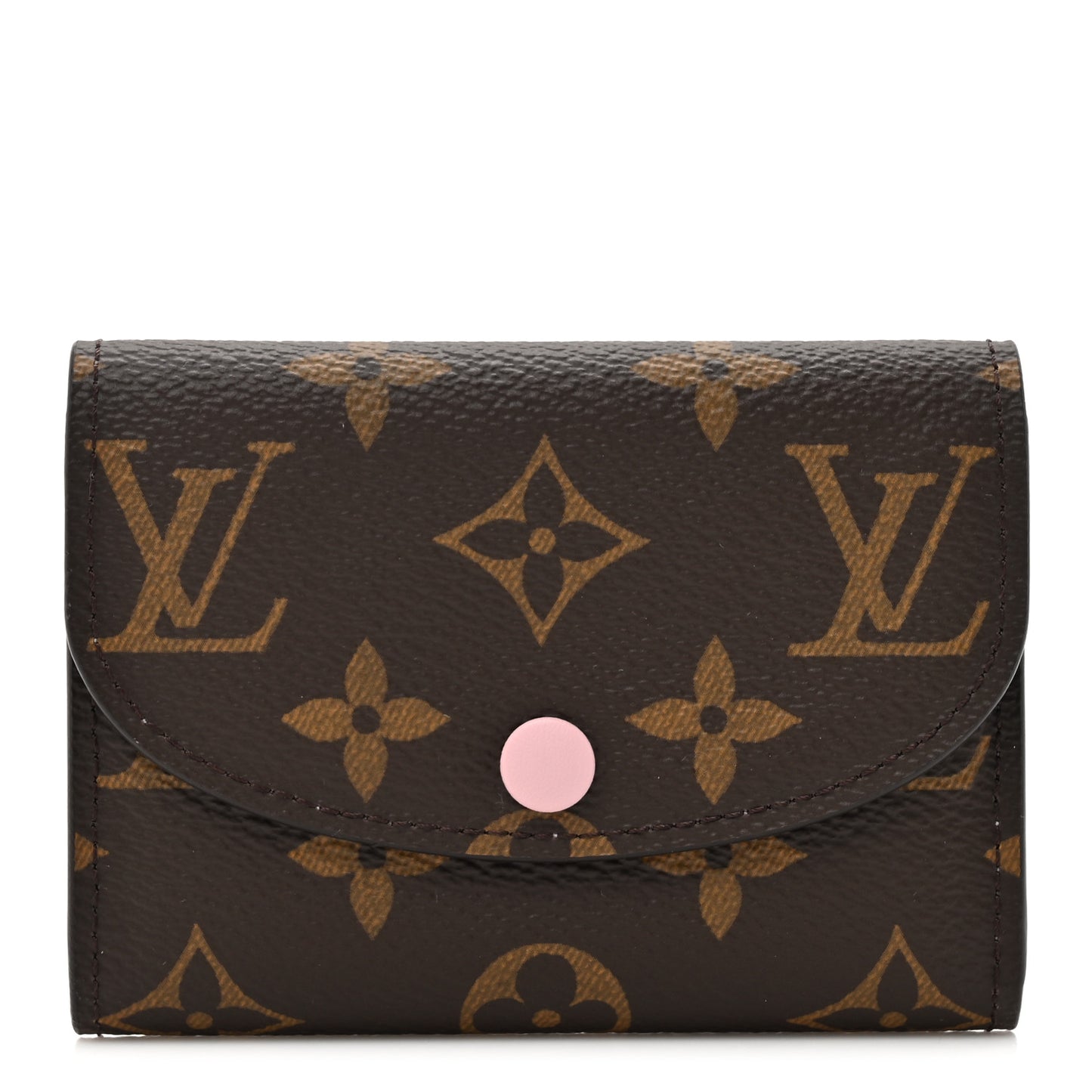 Monogram Rosalie Coin Purse Rose Ballerine