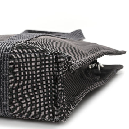 Hermes Canvas Herline PM Tote Grey 8 of 8