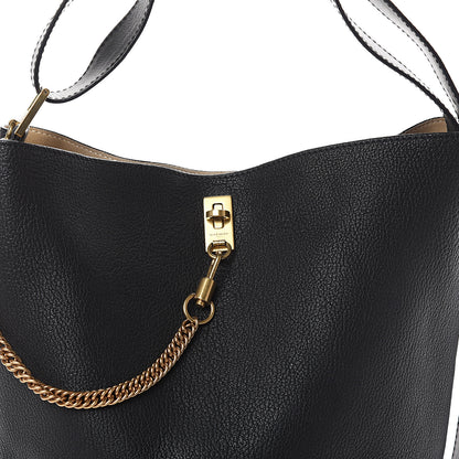 Givenchy Grained Calfskin GV Bucket Bag Black 6 of 8