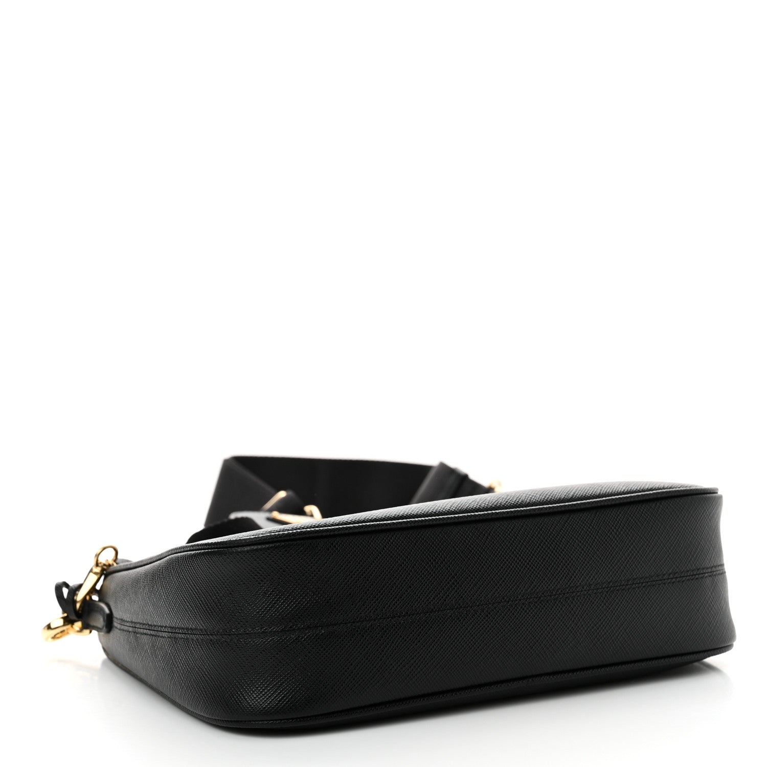 Prada Saffiano Lux Re-Edition 2005 Shoulder Bag Black 4 of 11
