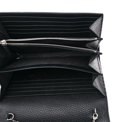 Gucci Calfskin Mini Dionysus Chain Wallet Black 5 of 12