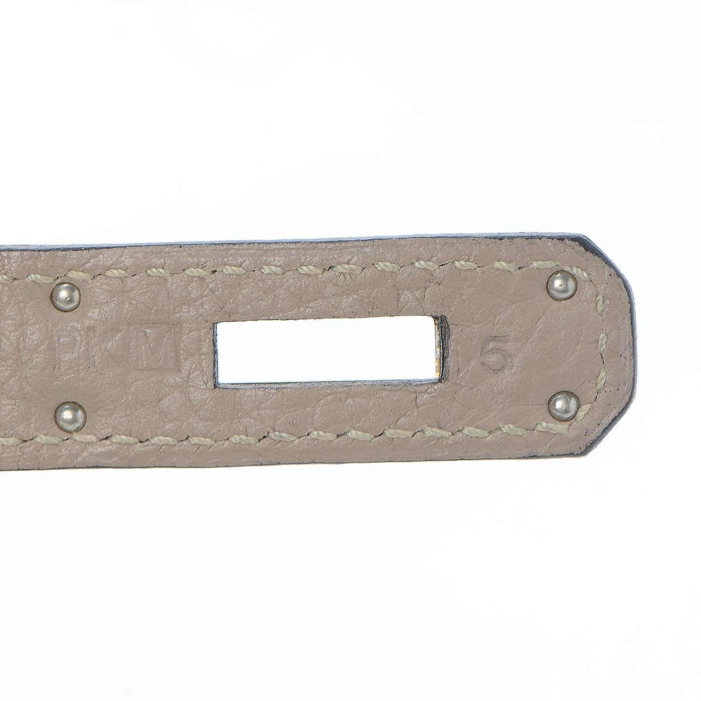 Taurillon Clemence Birkin 35 Gris Tourterelle