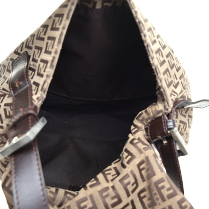 Fendi Zucchino Mama Baguette Dark Brown 5 of 11
