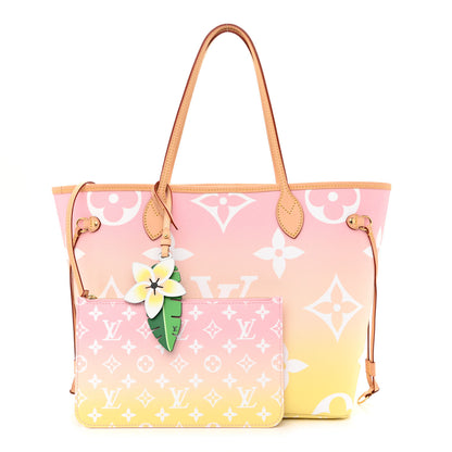 Louis Vuitton Monogram Giant By The Pool Neverfull MM Light Pink 1 of 11