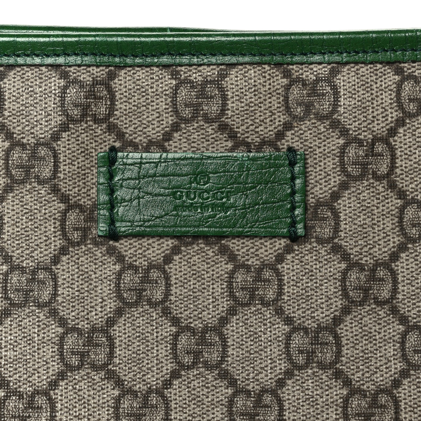 GG Plus Monogram Medium Joy Tote Green