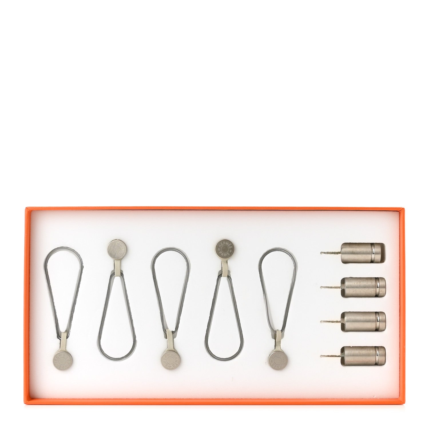Hermes Stainless Steel Fixation Kit Scarf Hanging System 1 of 9