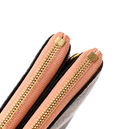 Louis Vuitton Damier Ebene Double Zip Pochette 10 of 11