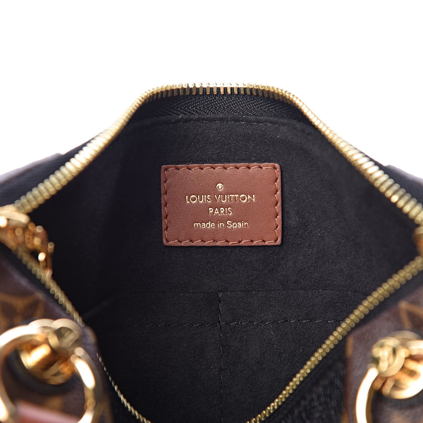 Monogram V Tote BB Black