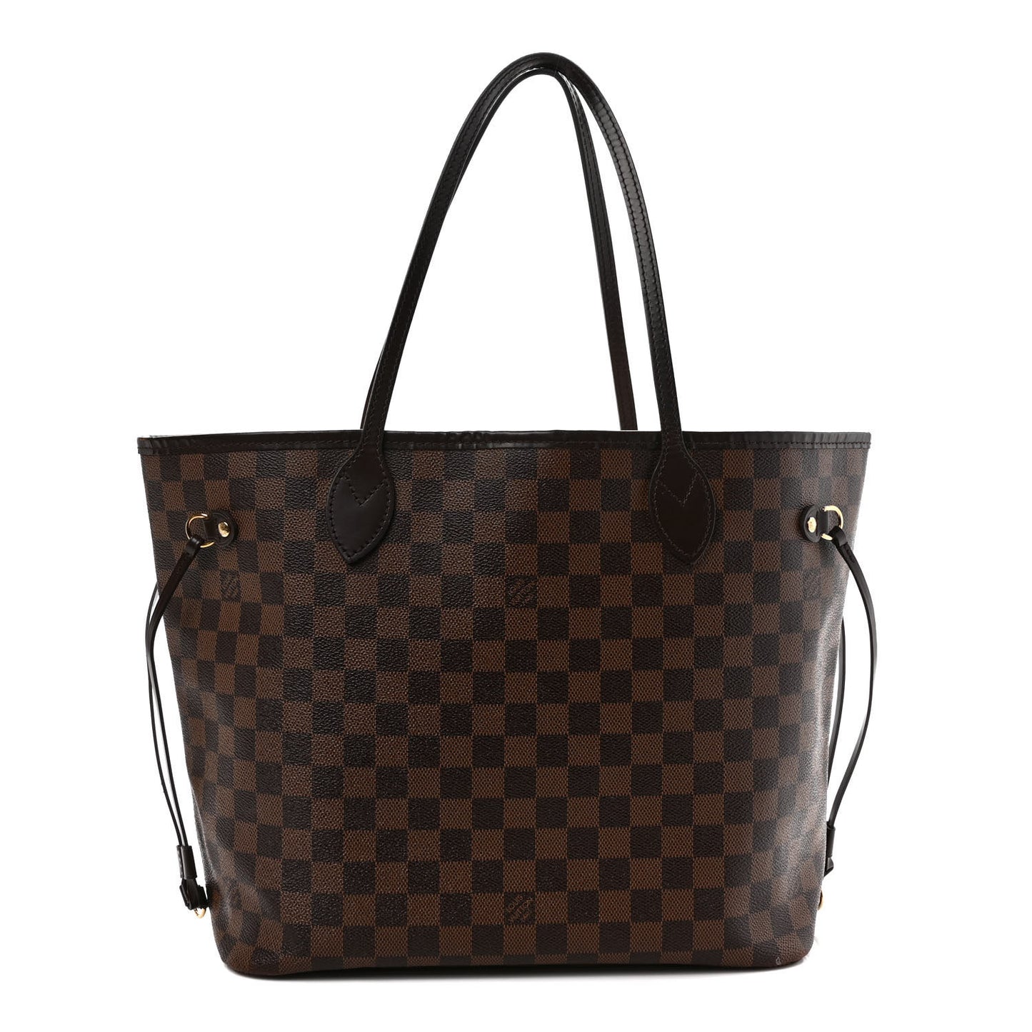 Damier Ebene Neo Neverfull MM Rose Ballerine