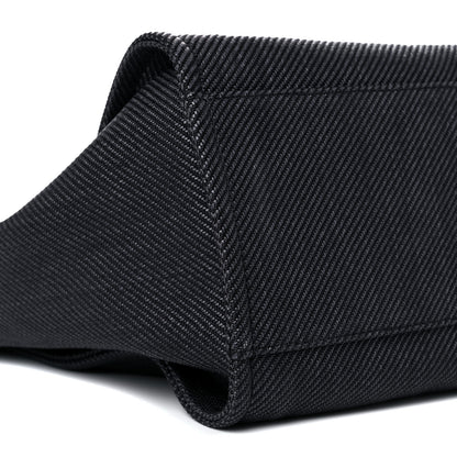 Chanel Canvas Medium Deauville Tote Black 5 of 11