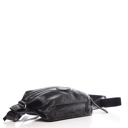 Balenciaga Lambskin Classic Hardware Neo Lift Hip Bag Black 4 of 10