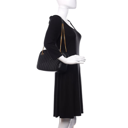 Saint Laurent Calfskin Matelasse Joan Camera Bag Black 2 of 12