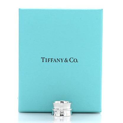 Tiffany Sterling Silver Wide 1837 Band Ring 49 4.75 5 of 5