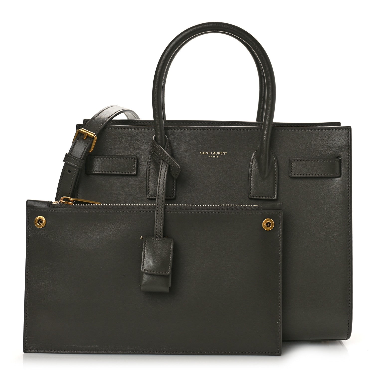 Saint Laurent Calfskin Baby Sac de Jour Pebble 1 of 9