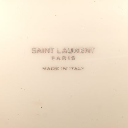 Saint Laurent Vinyl Le-Anne Marie Shoulder Bag White Powder 6 of 10