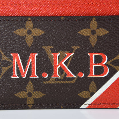 Louis Vuitton Monogram My LV Heritage Card Holder Rouge White 10 of 11