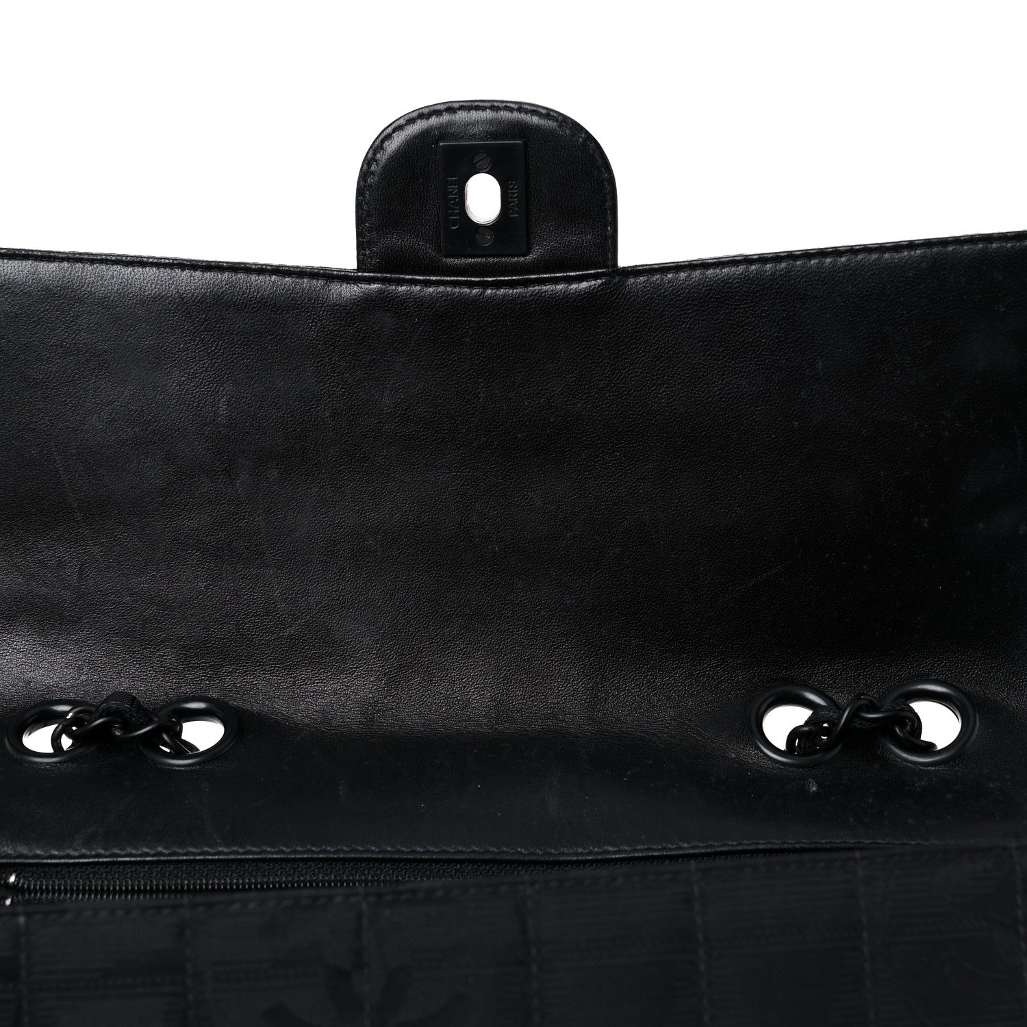 Chanel Nylon Medium Travel Flap Black 11 of 16