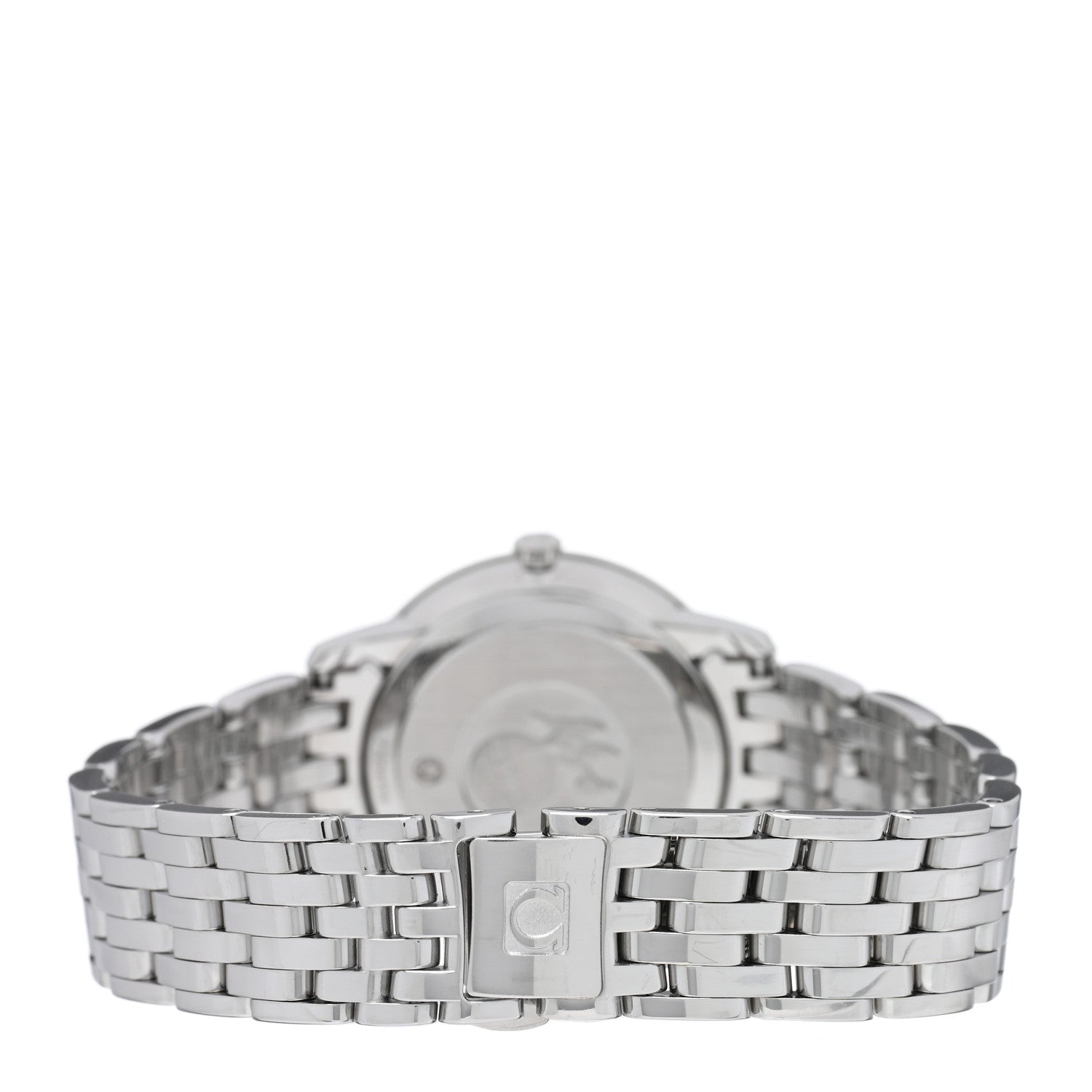 Omega Stainless Steel Diamond Mother of Pearl 27mm De Ville Prestige Quartz Watch 424.10.27.60.55.001 3 of 5