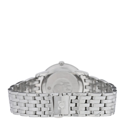 Omega Stainless Steel Diamond Mother of Pearl 27mm De Ville Prestige Quartz Watch 424.10.27.60.55.001 3 of 5