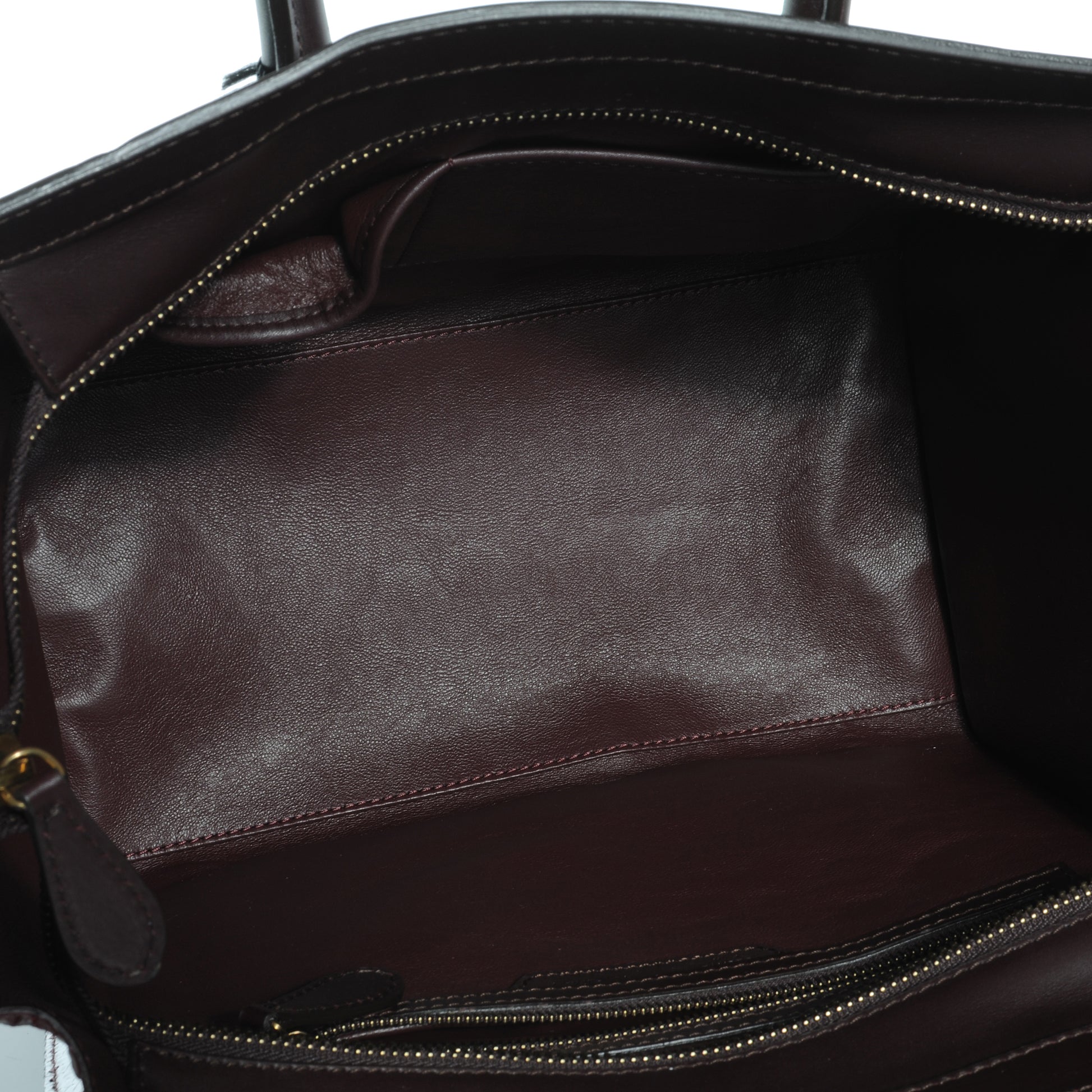 Celine Python Mini Luggage Burgundy 10 of 10