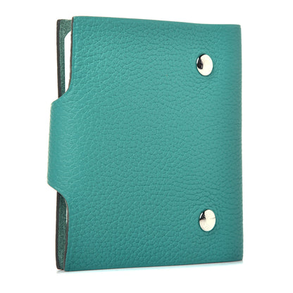 Hermes Togo Ulysse Mini Notebook Cover Vert Verone 3 of 7