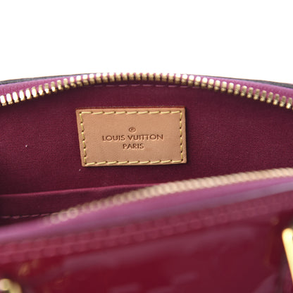 Louis Vuitton Vernis Alma BB Magenta 5 of 12