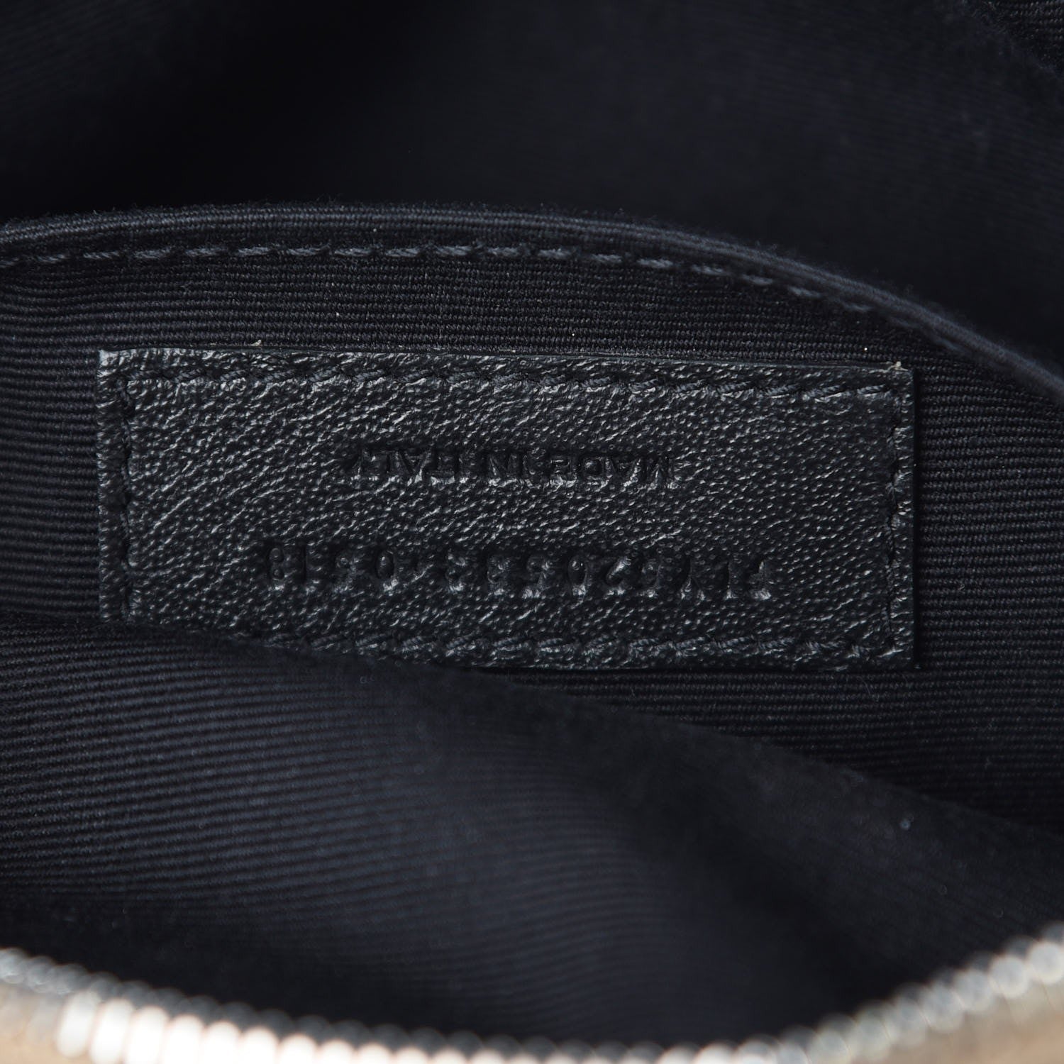 Saint Laurent Lambskin Monogram Small Lou Camera Bag Dark Beige 7 of 7