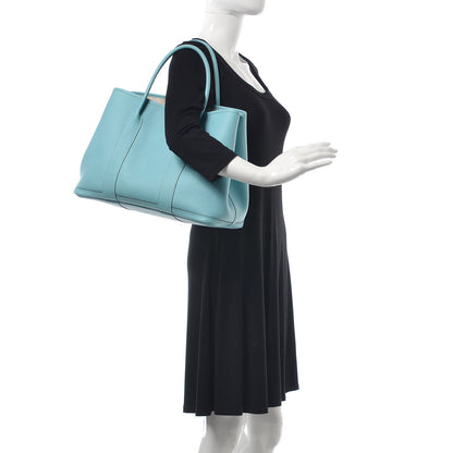 Hermes Vache Country Garden Party 36 MM Bleu Atoll 2 of 13