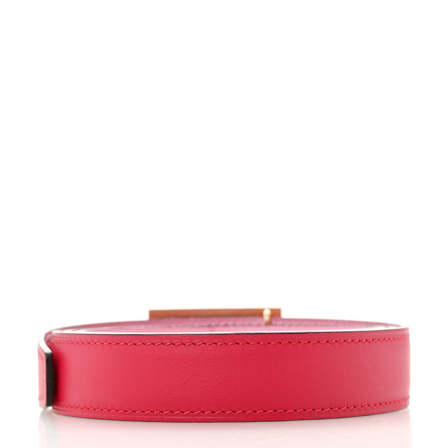 Hermes Epsom Swift 24mm Collier De Chien CDC Belt 90 36 Rose Confetti Rose Mexico 2 of 6