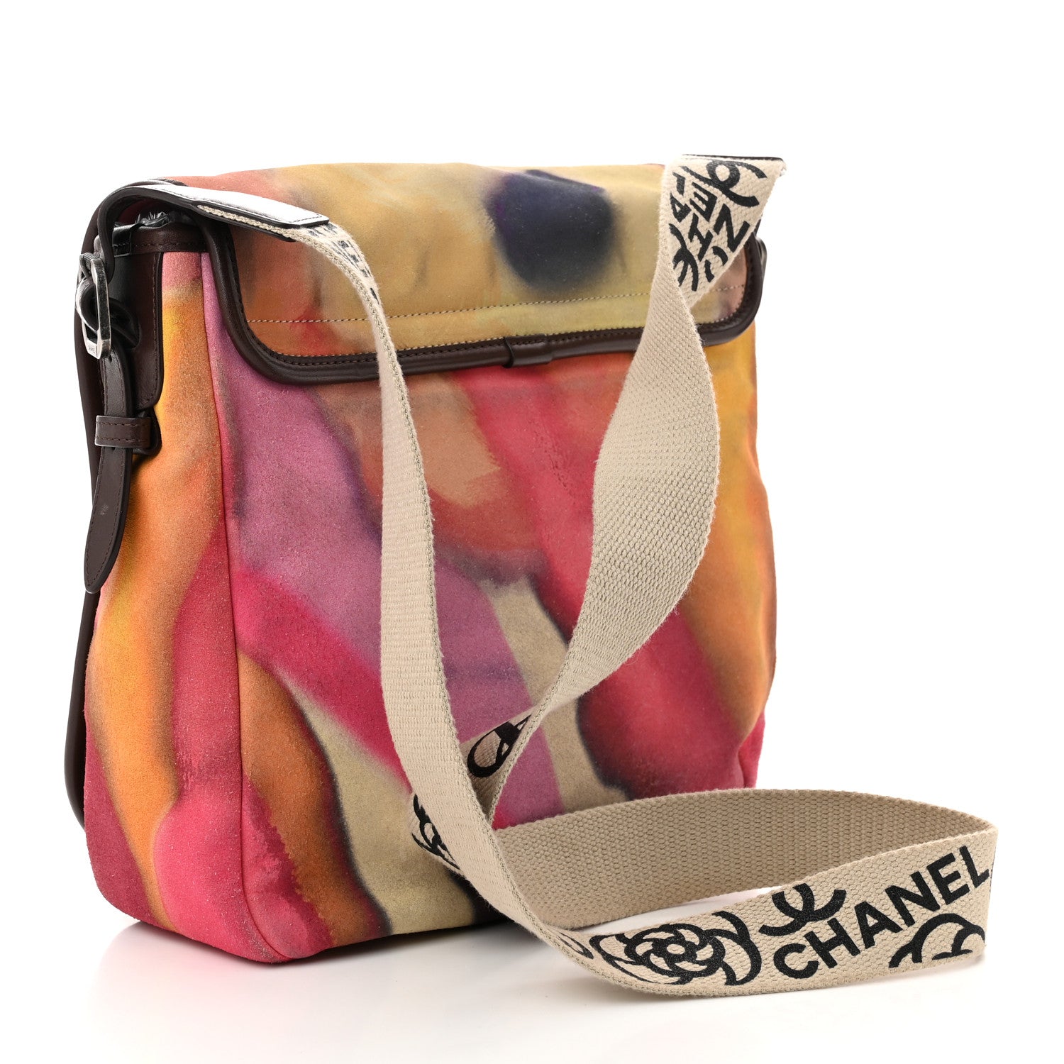 Chanel Printed Ultra Soft Lambskin Medium Flower Power Messenger 3 of 11