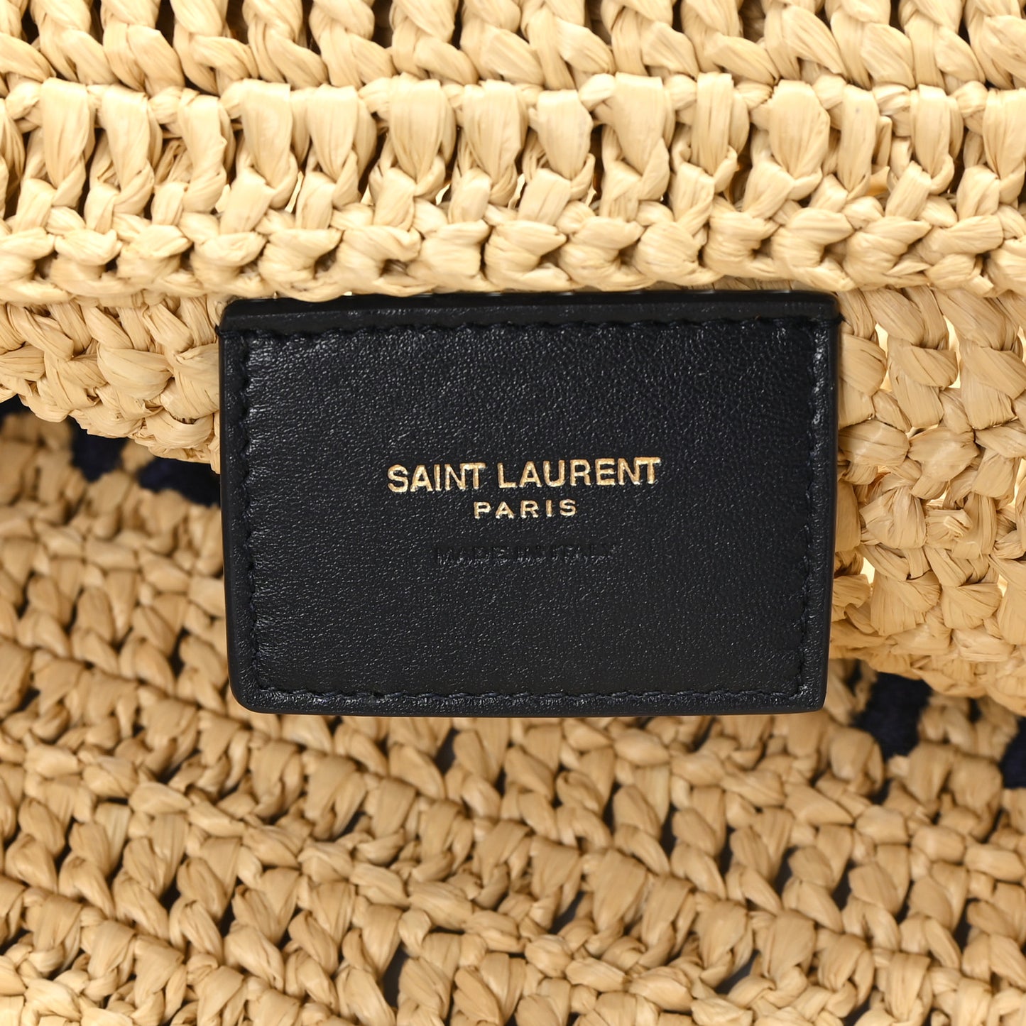 Raffia Rive Gauche Tote Natural